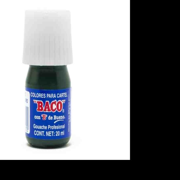 PINTURA CARTEL BACO 63-A 20ML.VDE.OBSCURO E.10 C.200